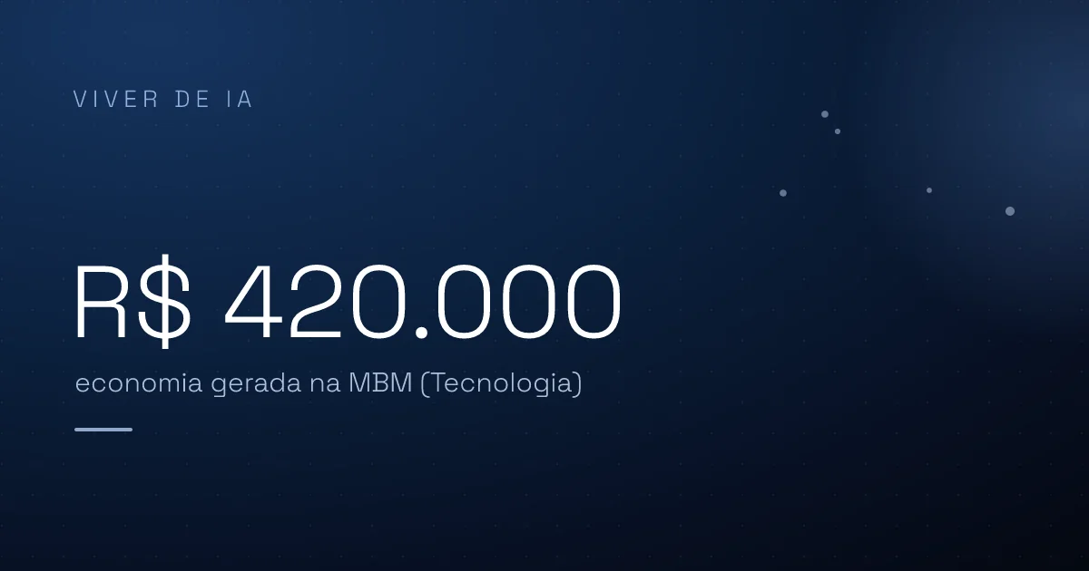 Saúde, tecnologia e indústria são onde a IA gera resultado de verdade no Brasil